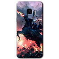 Potkal Hediye Fabrikası Samsung Galaxy S9 HD Baskılı Kılıf + 9D Tam Ekran Koruyucu - Bloodhorne