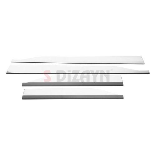 S-Dizayn Ford Courier Krom Yan Kapı Çıtası 4 Prç. 2023 Üzeri A+ Kalite