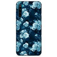 Xiaomi Redmi Note 8T Uyumlu Kılıf Mavi Delisi (42) Rugged Armor Kılıf Gül