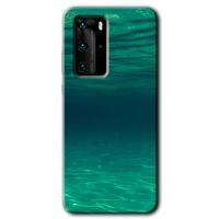 Huawei P40 Pro Kılıf HD Desen Baskılı Arka Kapak - Derin Deniz