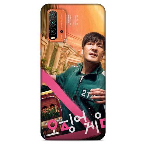 Xiaomi Redmi 9T Uyumlu Kılıf Squid Game (13) Silikon Kap Kyung-Mi
