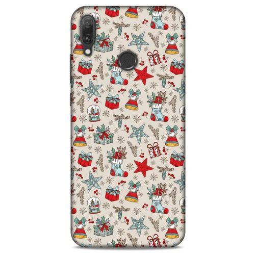 Yılbaşı Süsleri 39 Huawei Y9 2019 Kılıf Silikon Kapak
