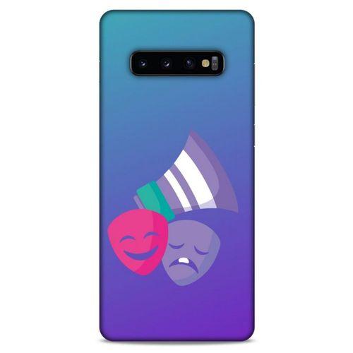 Emojix (46) Samsung Galaxy S10 Plus Kılıf Silikon Kapak Desenli