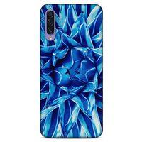 Lopard Samsung Galaxy A50s Uyumlu Kılıf Bahar (13) Silikon Kap Açık Mavi