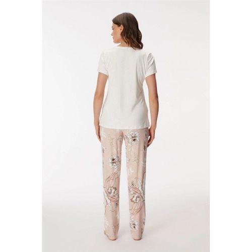 Anıl 11396 Kadın T-shirt Ve Pantalon Takım