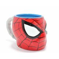 Porselen Örümcek Adam Kupa Bardak Alk2556