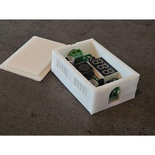 LM2596 Buck Dönüştürücü Kutusu 3D Baskı (Bu ürün Sadece Plastik parçadır - Almadan Önce Soru Sorabilirsiniz)