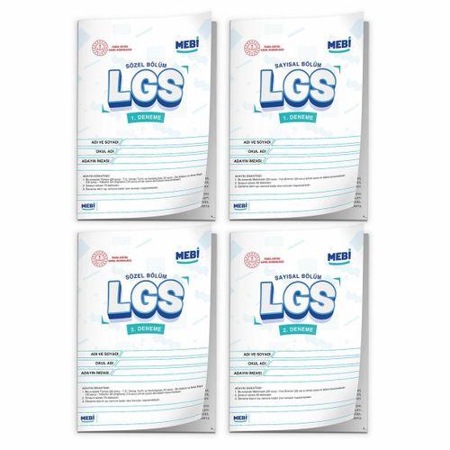 2026 LGS 8 Sınıf MEB ONLİNE Türkiye Geneli 1  - 2  Deneme (Sayısal–Sözel) Birebir PDF BASKI ÜCRETİ