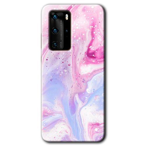 Potkal Hediye Fabrikası Huawei P40 Pro Kılıf HD Desen Baskılı Arka Kapak - Kabarmış Leke