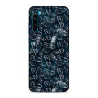 Xiaomi Redmi Note 8T Uyumlu Kılıf Utopia (30) Silicone Case Pembe Yeşil