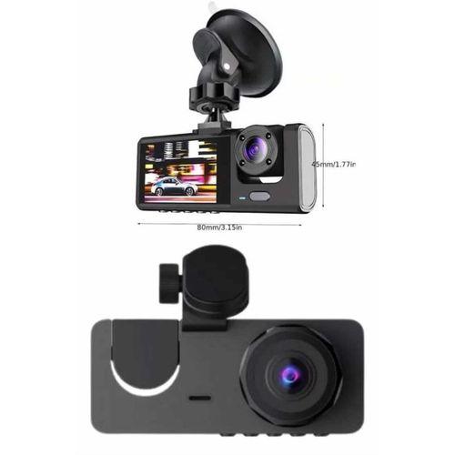Yol Kayıt Araç Kamerası Hd Dvr 3 Kameralı 2.0in Ekranlı Ön İç Arka