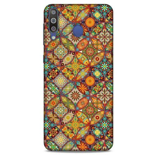 Ethnic Culture (60) Samsung Galaxy M30 Kılıf Silikon Kapak Desenli