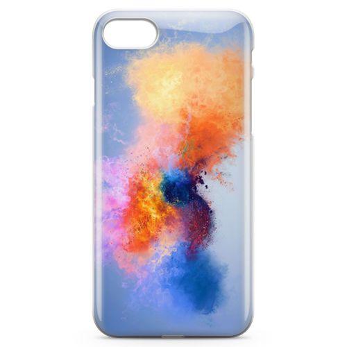 Apple iPhone SE 2020 Kılıf Color Splash Arka Kapak Koruma Desenli Full Koruyucu