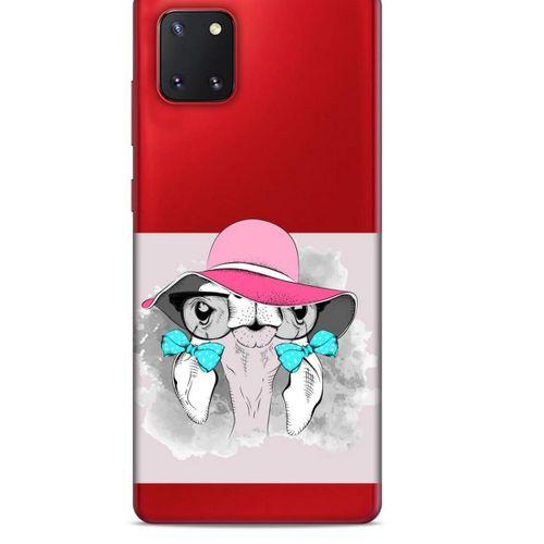 Zoologix (63) Samsung Galaxy Note 10 Lite Şeffaf Kılıf Silikon Desenli