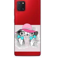 Zoologix (63) Samsung Galaxy Note 10 Lite Şeffaf Kılıf Silikon Desenli