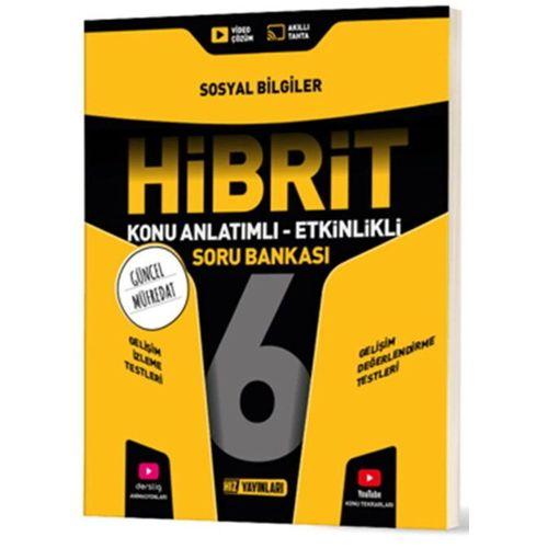 6. Sınıf Sosyal Bilgiler HİBRİT Konu Anlatımlı Etkinlikli Soru Bankası Hız Yayınları
