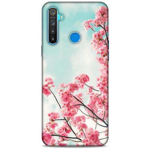 Lopard Oppo Realme 5i Uyumlu Kılıf Bahar (44) Tough Armor Kılıf Kiraz Çiçekleri