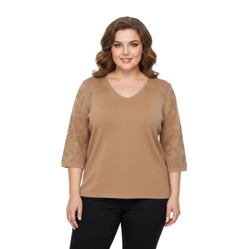 Kadın V Yaka Yaka Truva Kol Kazak BGL-ST05081