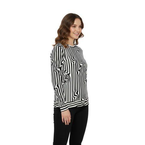 Kadın Sıfıryaka  Baskılı Bluz BGL-ST05110