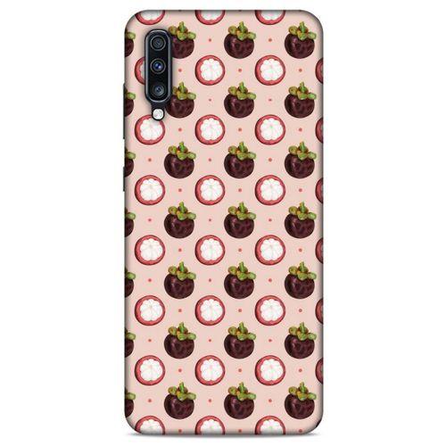 Frutix Mangosteen 03 Samsung Galaxy A70s Kılıf Desenli Silikon