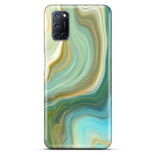 Mermer Desenli (23) Tema Ultra Koruma Kılıfı Su Yeşili Alcatel 3x 2020 Kılıf