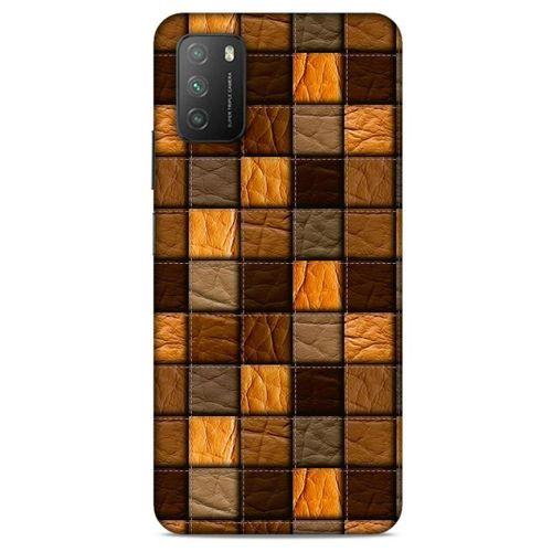 Lopard Xiaomi Poco M3 Uyumlu Kılıf Patchwork (32) Soft Silikon Kılıf