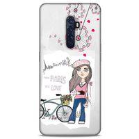 Sokak Modası 91 Oppo Reno 2 Kılıf Desenli Silikon