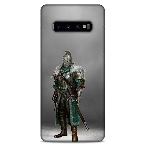 Lopard Samsung Galaxy S10 Plus Uyumlu Kılıf GameX (35) Fit Design Kılıf Yeşil