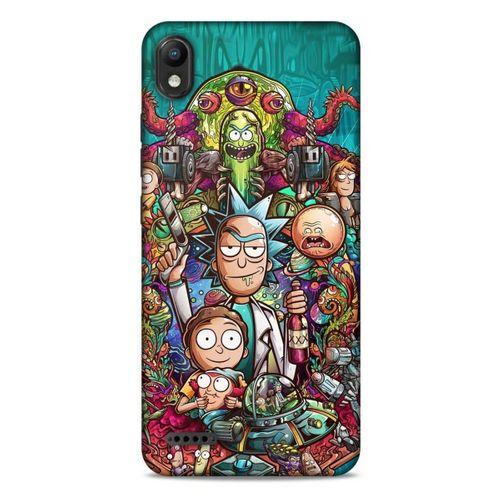 LG K20 2019 Uyumlu Kılıf Rick And Morty (32) Soft Silikon Kılıf Cronenberg Morty