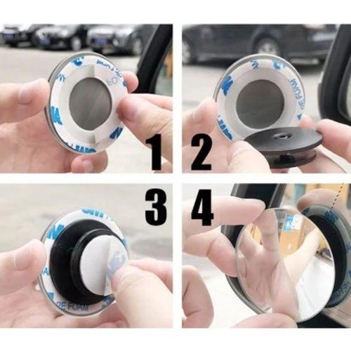 Çerçevesiz  Ayarlanabilir Kör Nokta Aynası 2 li