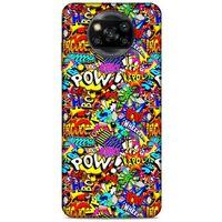 Graffitix (33) Desenli Silikon Kapak Xiaomi Redmi Poco X3 Kılıf