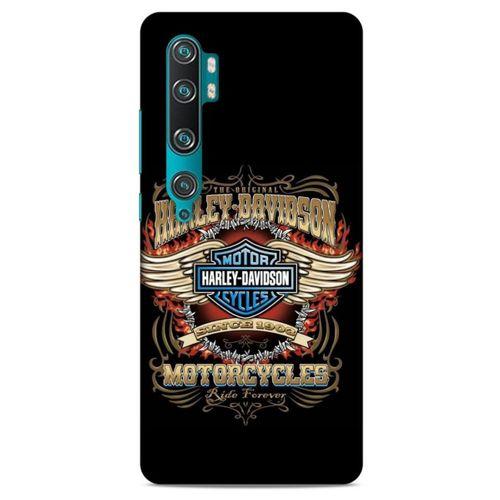 Xiaomi Mi Cc9 Pro Uyumlu Kılıf Motorsiklet (6) Silikon Kılıf Harley Davidson