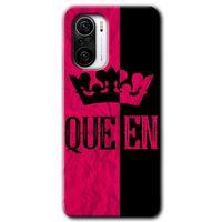 Redmi K40 Kılıf HD Desen Baskılı Arka Kapak - Queen + Kırılmaz Cam