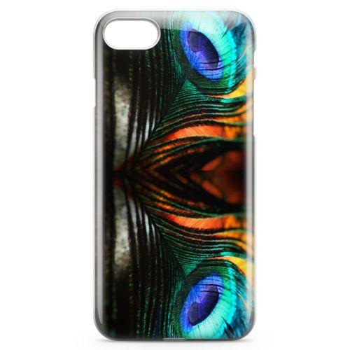 Apple iPhone 7 Kılıf Peacock Arka Kapak Koruma Desenli Full Koruyucu