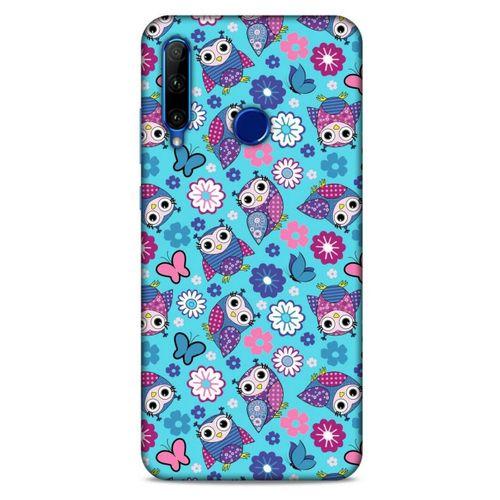 Baykuşlar (11) Desenli Silikon Kapak Telefon Kabı Huawei Y6P Kılıf