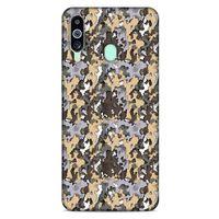 Kamuflaj 55 Samsung Galaxy M40 Kılıf Silikon Kapak