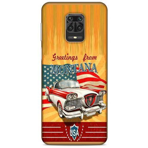 Retro (13) Desen Silikon Kap Renkli Xiaomi Redmi Note 9S Kılıf