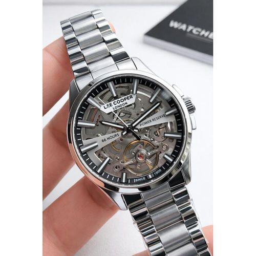 Lee Cooper Otomatik Erkek Kol Saati 50 Mt Suya Dayanıklı Çelik Kordon Bileklik Hediyeli VS.BLKT.0903
