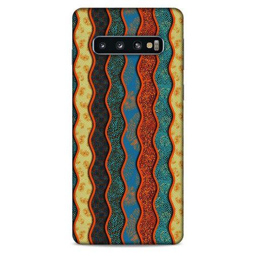 Samsung Galaxy S10 Kılıf Baskılı Özel Seri Taşlı (42) Rugged Armor Kılıf