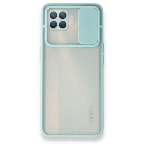 Oppo Reno 4 Lite Kılıf Palm Buzlu Kamera Sürgülü Silikon