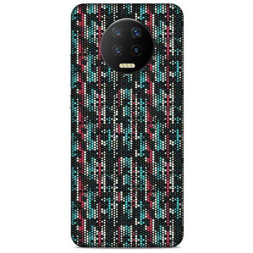 Lopard İnfinix Note 7 Uyumlu Kılıf Geometrix (44) Tough Armor Kılıf