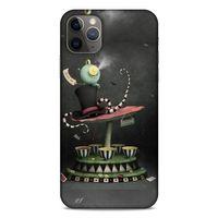 Lopard Apple Iphone 11 Pro Max Uyumlu Kılıf Manipülasyon ☻ (44) Tough Armor Kılıf Desenli