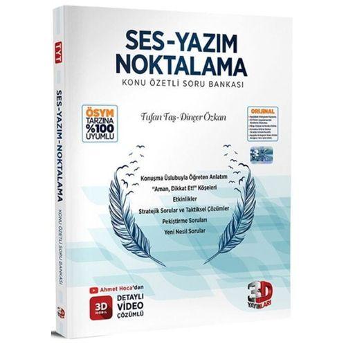 Ses Yazım Noktalama Konu Özetli Soru Bankası 3D Yayınları