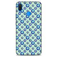 Nazarium (21) Desenli Silikon Kapak Huawei Psmart 2019 Kılıf