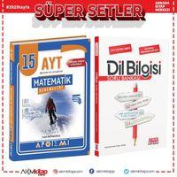 Apotemi AYT Matematik Deneme ve AKM Dil Bilgisi Soru Bankası Seti 2 Kitap