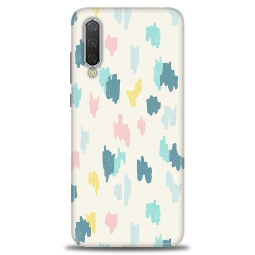 Xiaomi Mi 9 SE Kılıf HD Baskılı Kılıf - Blue + Tam Ekran Koruyucu