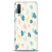 Xiaomi Mi 9 SE Kılıf HD Baskılı Kılıf - Blue + Tam Ekran Koruyucu