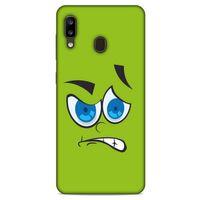 Emojix (83) Samsung Galaxy A20 Kılıf Silikon Kapak Desenli