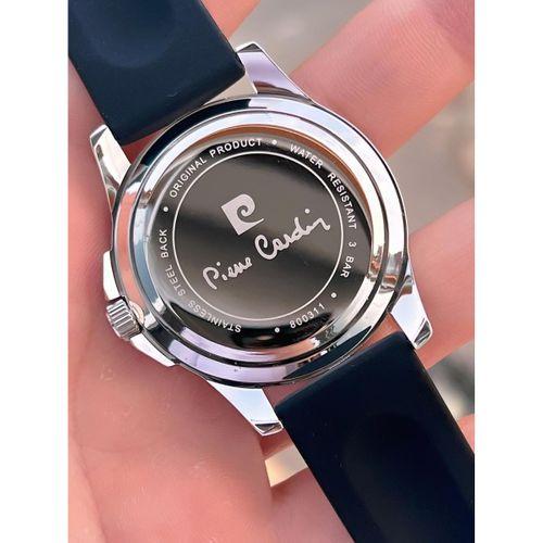 Pierre Cardin Silikon Kordon 2 Yıl Garantili 3 Atm Suya Dayanıklı Erkek Kol Saati PP.800311F01