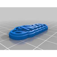 Nico İsimli Dekoratif Yazı – 3D Baskı Kişisel Ürün (Bu ürün Sadece Plastik parçadır - Almadan Önce Soru Sorabilirsiniz)